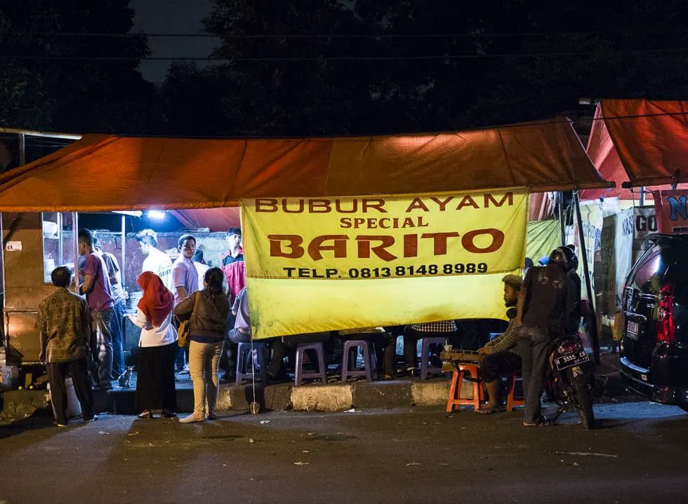 Bubur Ayam Barito (Gandaria), Giacarta