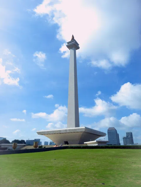 Under the Golden Flame at Jakarta's Monas