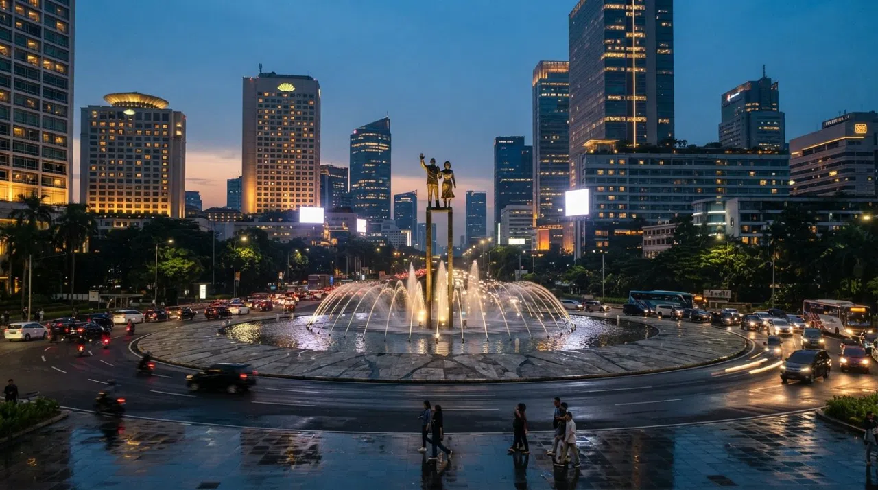 Thamrin & Bundaran HI, Jakarta: the boulevard that still performs